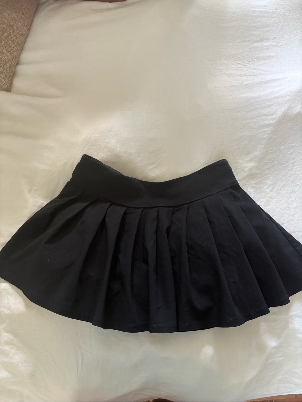 Sincerely Jules Black Pleaded Skirt